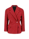 Isabel Marant Gallie Blazer In Purple