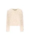 Isabel Marant Fedra Faux-fur Jacket In Neutral