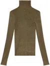 Isabel Marant Jaelis Pullover Im Metallic-look In Grün