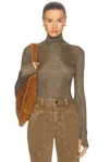 Isabel Marant Jaelis Top In Dark Khaki