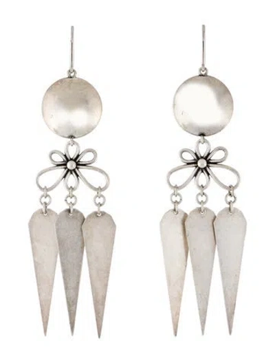 Pre-owned Isabel Marant James Drop Earrings In Multicolor