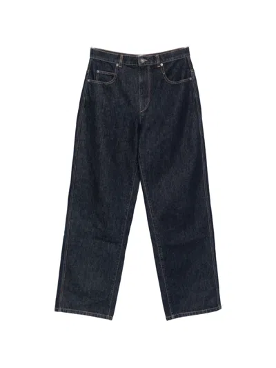 Isabel Marant Jameson Straight-leg Jeans In Blue