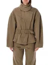 Isabel Marant Janalia Jacket In Bronze Green