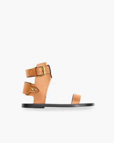 Isabel Marant Janders Sandals In Natural