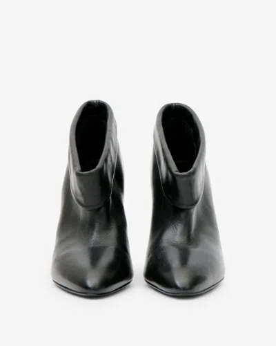 Isabel Marant Janela Ankle Boots In Black