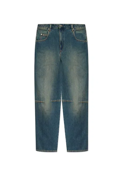 Isabel Marant Belt-loop Jeans In Blue