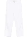 Isabel Marant Janet Tapered Leg Jeans Clothing In White