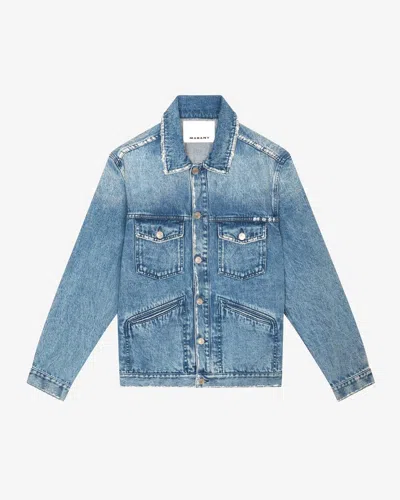 Isabel Marant Jango Jacket In Blue