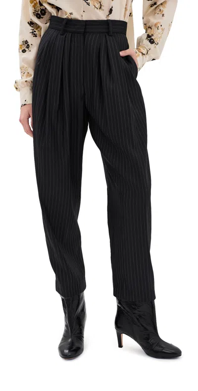 Isabel Marant Janice Pants Black In Multi