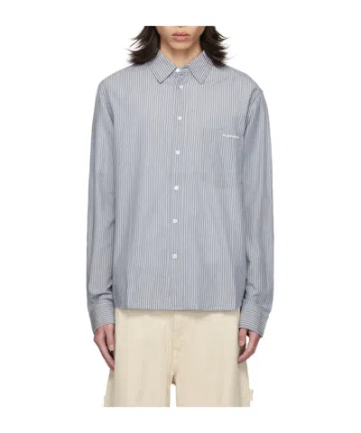 Isabel Marant Jasolo Long-sleeved Shirt In Gray