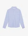 Isabel Marant Jasolo Logo-embroidered Cotton Shirt