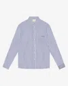 Isabel Marant Jasolo Striped Cotton Shirt In Blue
