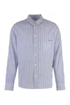 Isabel Marant Jasolo Striped Cotton Shirt In White