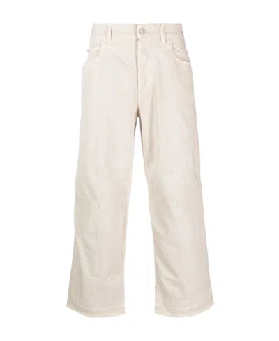 Isabel Marant Javi Cotton Trousers In White
