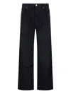 Isabel Marant Ausgeblichene Jeans Mit Falten In Black