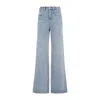 Isabel Marant Lemony Wide-leg Denim Jeans In Blue