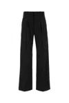 Isabel Marant Romina Pleated Pinstriped Crepe Wide-leg Pants