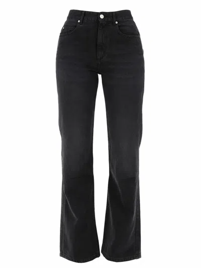 Isabel Marant Dakota Straight-leg Jeans In Black