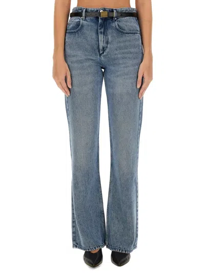Isabel Marant Jeans Belvira In Blue