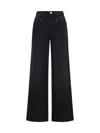 Isabel Marant Lemony Wide-leg Jeans In Black