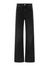 Isabel Marant Wide Leg Trousers Contrast Stitching