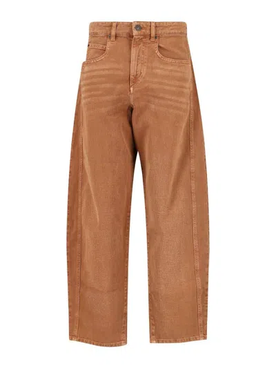 Isabel Marant Pants "oriane" In Brown