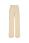 Isabel Marant Woman Pantalone In Ecruburgundy