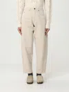 Isabel Marant Jeans  Woman Color Beige In Neutral