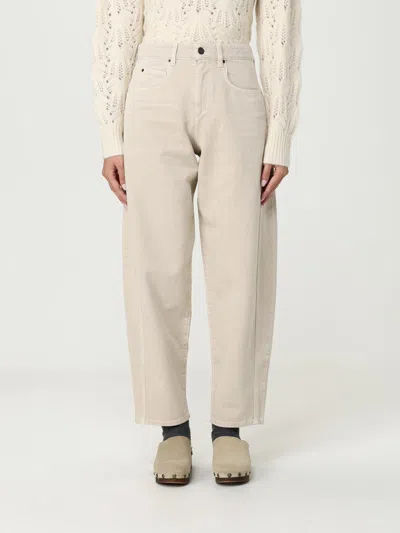 Isabel Marant Jeans  Woman Color Beige In Neutral