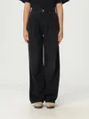 Isabel Marant Vetan High-rise Wide-leg Jeans In Black