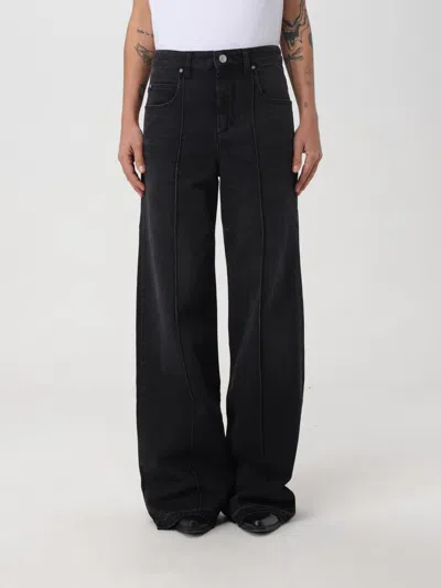 ISABEL MARANT JEANS ISABEL MARANT WOMAN COLOR BLACK,F14319002