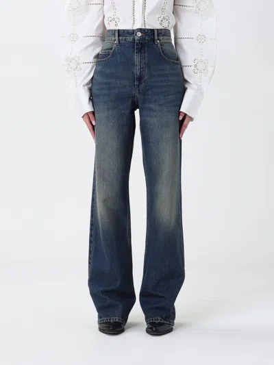 Isabel Marant Jeans  Woman Color Blue In Blue