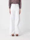 Isabel Marant Lemony Denim Jeans In White