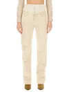 Isabel Marant Jeans Noemie In White