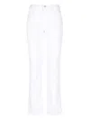 Isabel Marant Mid-rise Straight-leg Jeans In White