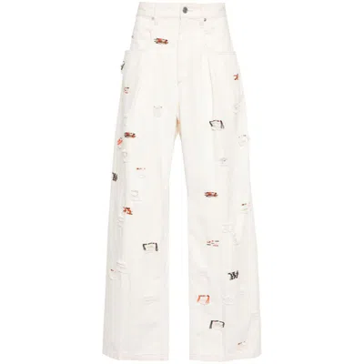 Isabel Marant Jeans In White