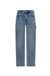 Isabel Marant Jeans With Belt Loops In Blue