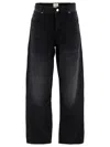 Isabel Marant Black Wide Denim Jeans