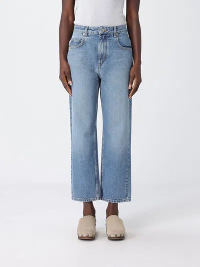 Isabel Marant Jeans Woman  In Blue