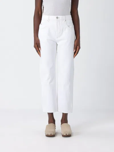 Isabel Marant Jeans Woman  In Metallic