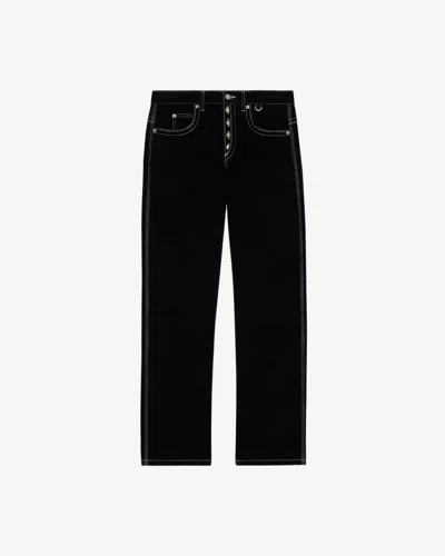 Isabel Marant Jeffrey Pants In Black