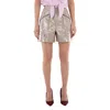 Isabel Marant Jeliano High-waisted Shorts In Gray