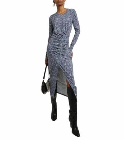 Isabel Marant Jelina Dress In Blue