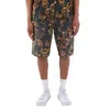 Isabel Marant Jemuel Floral Printed Shorts In Black