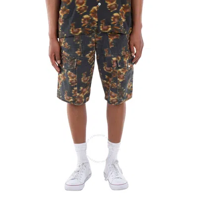 Isabel Marant Jemuel Floral Printed Shorts In Black
