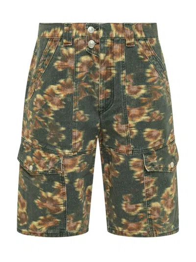 Isabel Marant Jemuel Shorts In Green