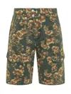 Isabel Marant Black Jemuel Denim Shorts In Green