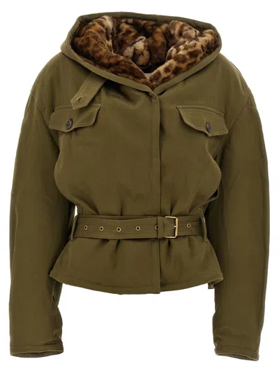 Isabel Marant Jerika Coat In Green