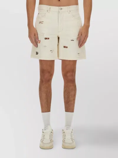ISABEL MARANT "JERRYL" DISTRESSED BERMUDA SHORTS