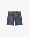 Isabel Marant Jerryl Shorts In Blue